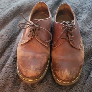 Size 7.5 Dr Martens. Well loved and broken in!!